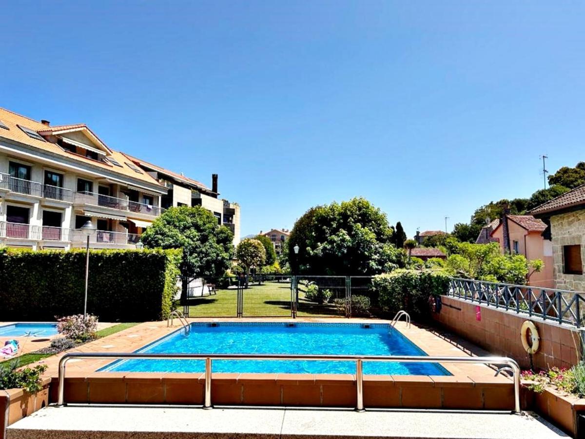 Ferienwohnung Holibai, Chulina, Cerca De La Playa, Con Piscina Y Parking Baiona Exterior foto